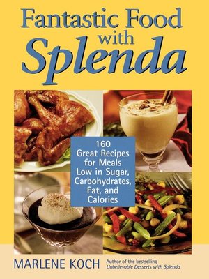 cover image of Fantastic Food with Splenda